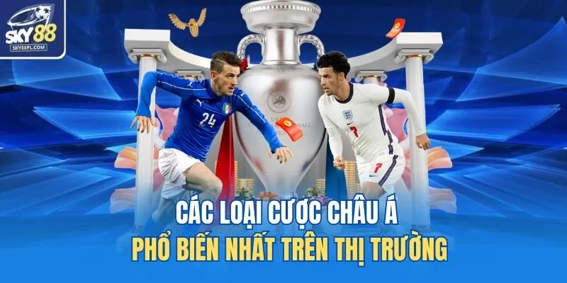 Các loại cược châu Á phổ biến nhất trên thị trường