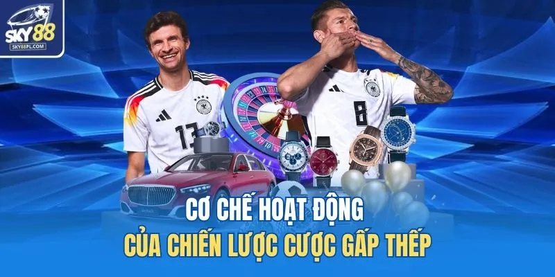 Cơ chế hoạt động của chiến lược cược gấp thếp