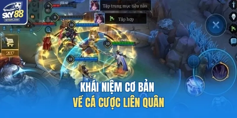 Khái niệm cơ bản về cá cược liên quân